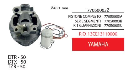Kit serrature  ciclomotori Yamaha