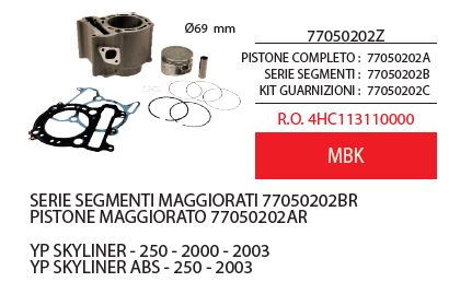 Kit serrature  ciclomotori MBK