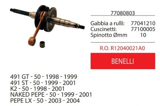 Albero motore Benelli
