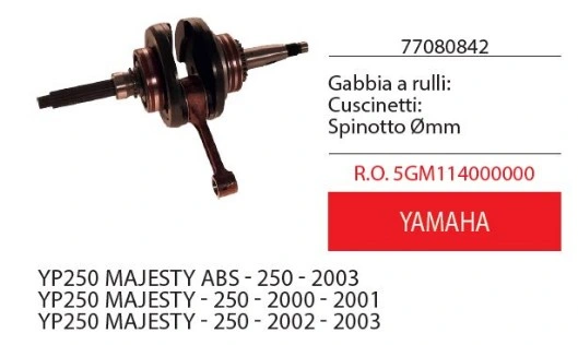 Albero motore Yamaha