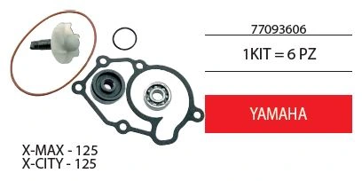 Kit revisione pompe acqua ciclomotori Yamaha