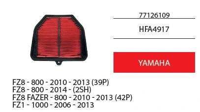 Filtri aria ciclomotori Yamaha