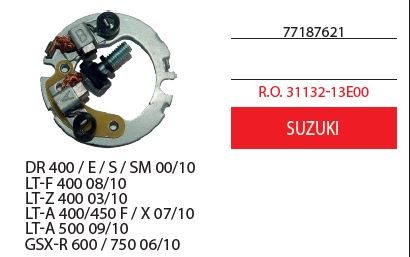 Portaspazzole ciclomotori Suzuki